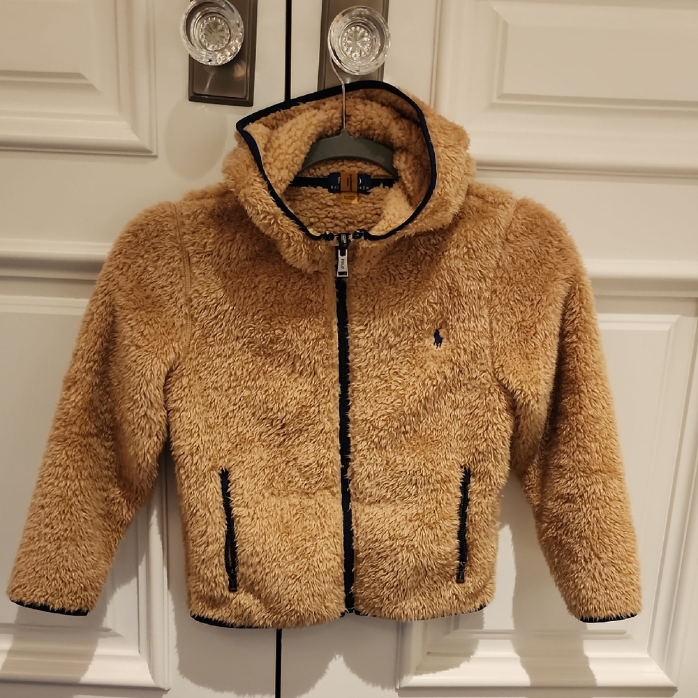 Polo by Ralph Lauren Cream Fleece Jacket